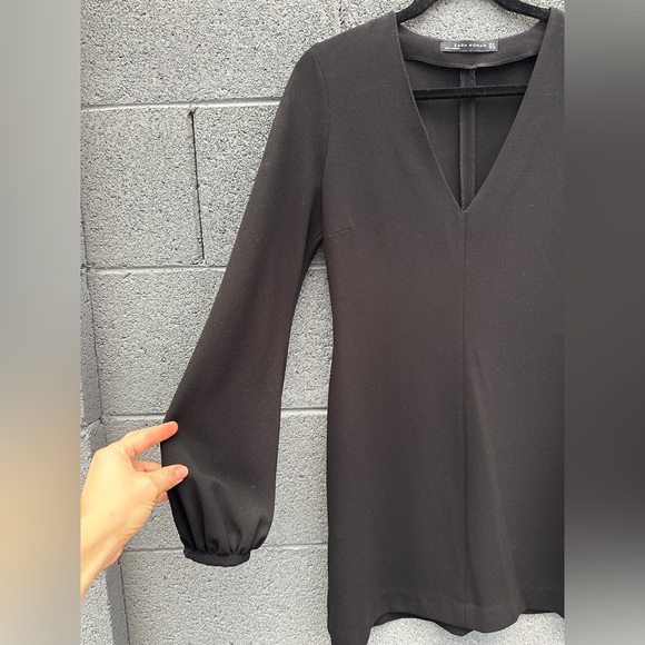 ZARA Black Classic Mini Dress - Picture 2 of 6